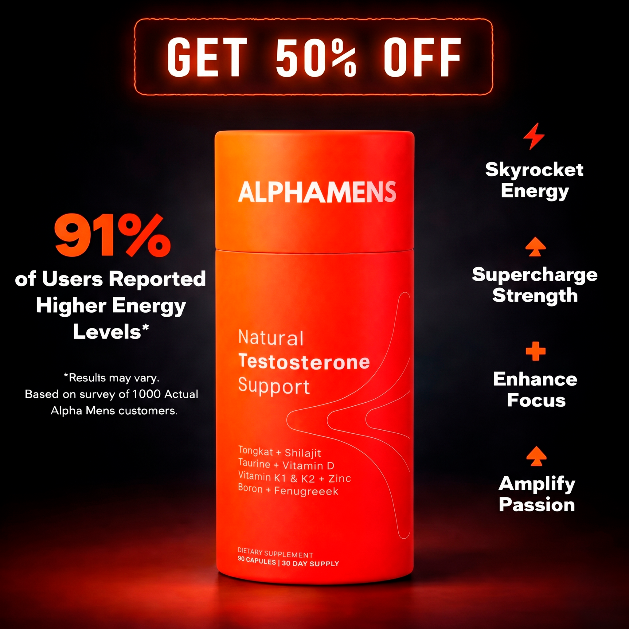 Alpha Natural Testosterone Booster